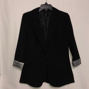 Black dress suit jacket. Size large.